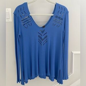 Free People Blue Long Sleeve 💙🩵